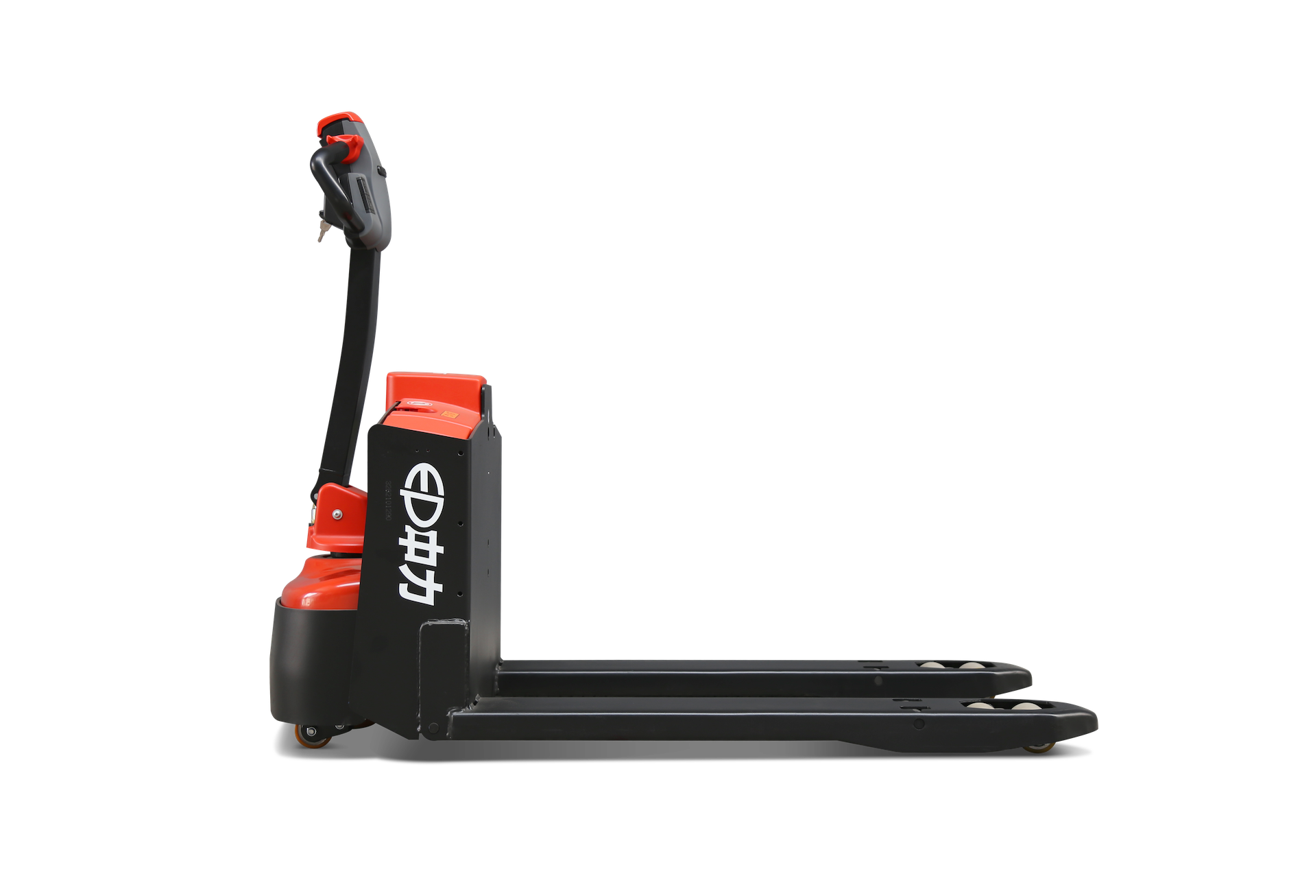 Thumbnail of Side view of WPL202 2.0T lithium electric pedestrian pallet truck by EP Equipment
