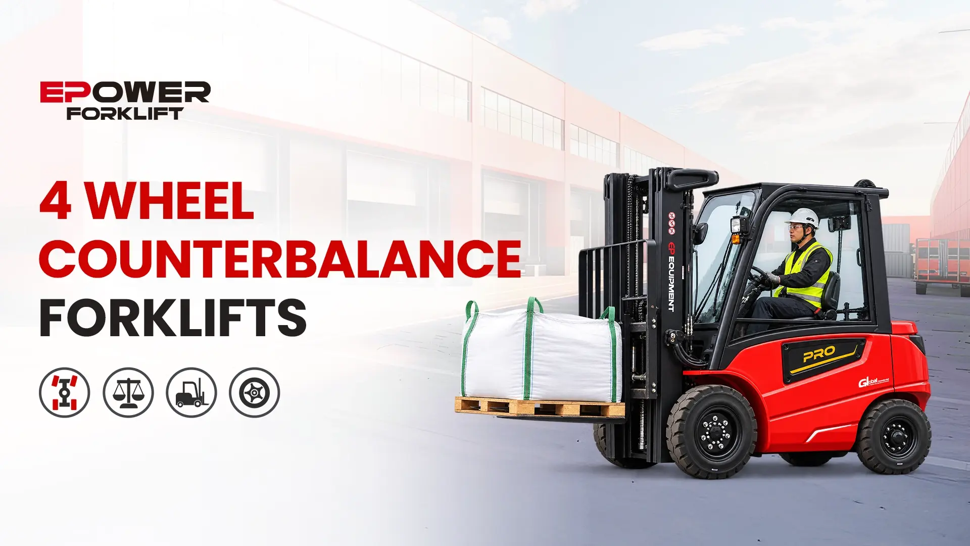 Best 4 Wheel Counterbalance Forklifts for Australian Operations