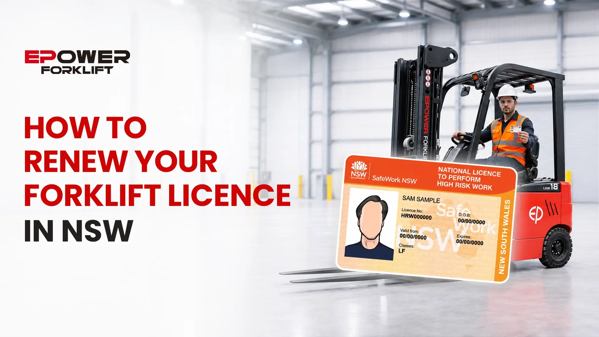 How to Renew Your Forklift Licence in NSW: What to Do If Expired?