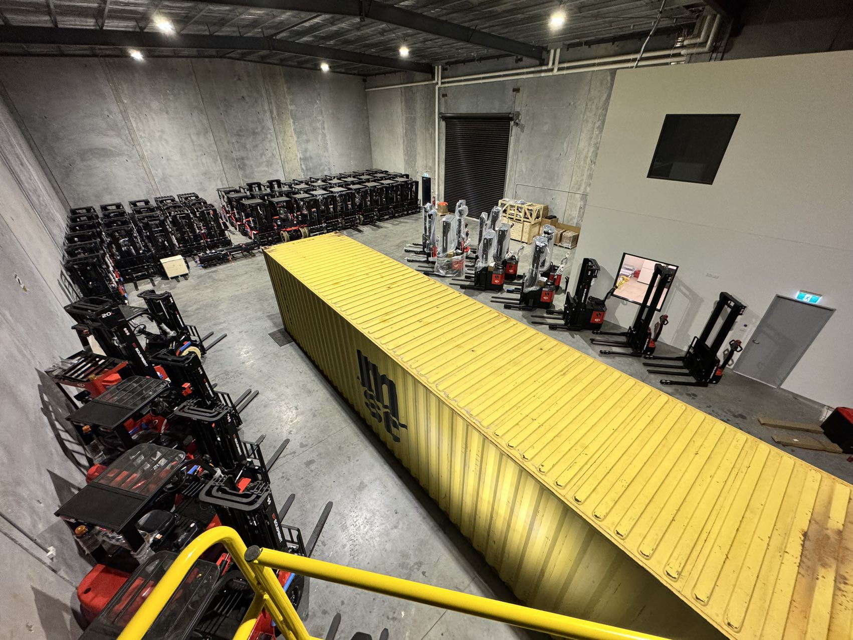 EPower Forklift material handling equipment showroom and warehouse stock