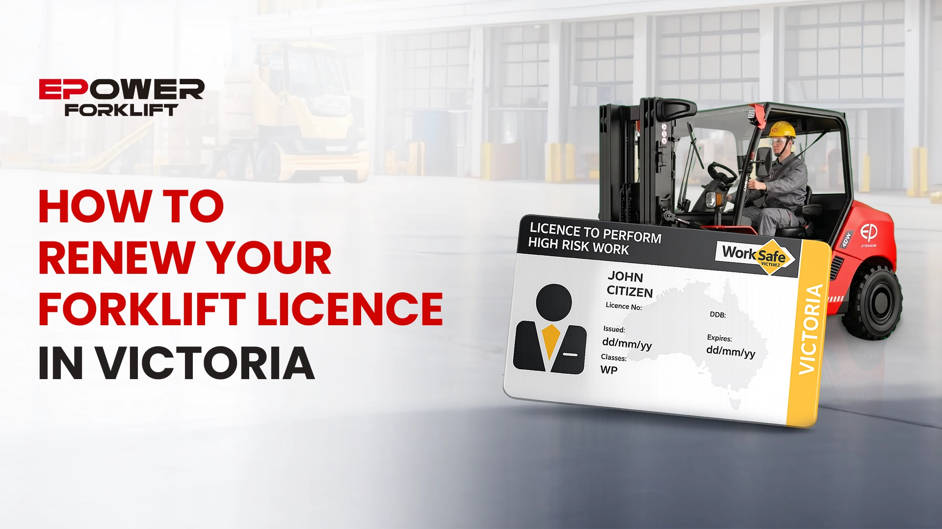How to Renew Your Forklift Licence in Victoria: Step by Step