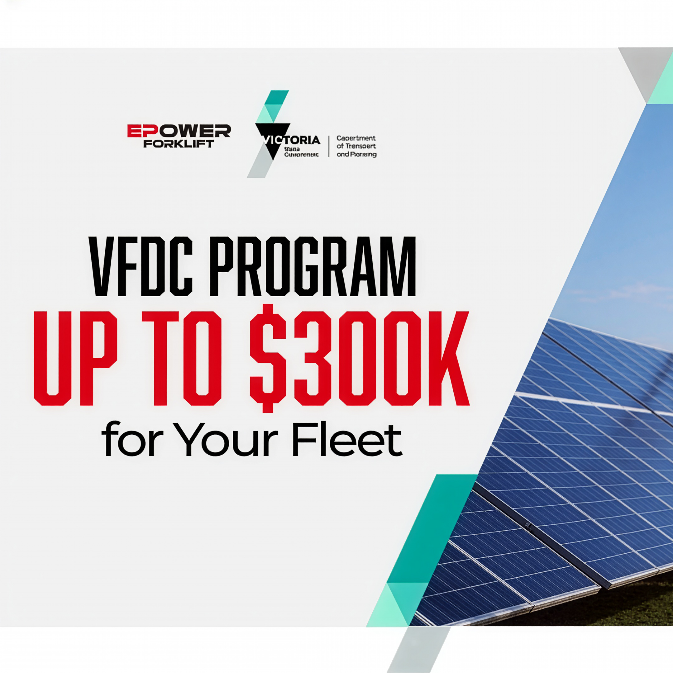 VFDC Grant: $300,000 to Switch to Electric Forklifts?