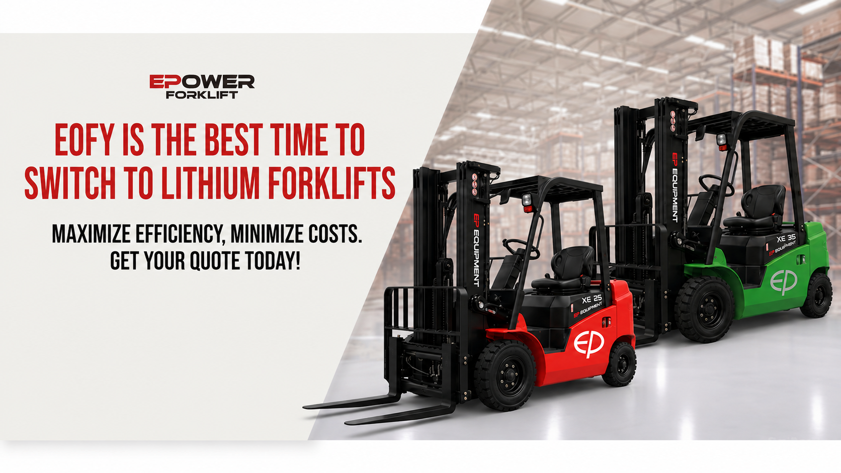 EOFY Is the Best Time to Switch to Lithium Forklifts — Here’s Why