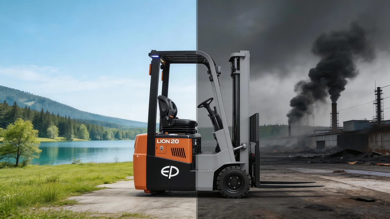 Switching to lithium forklift