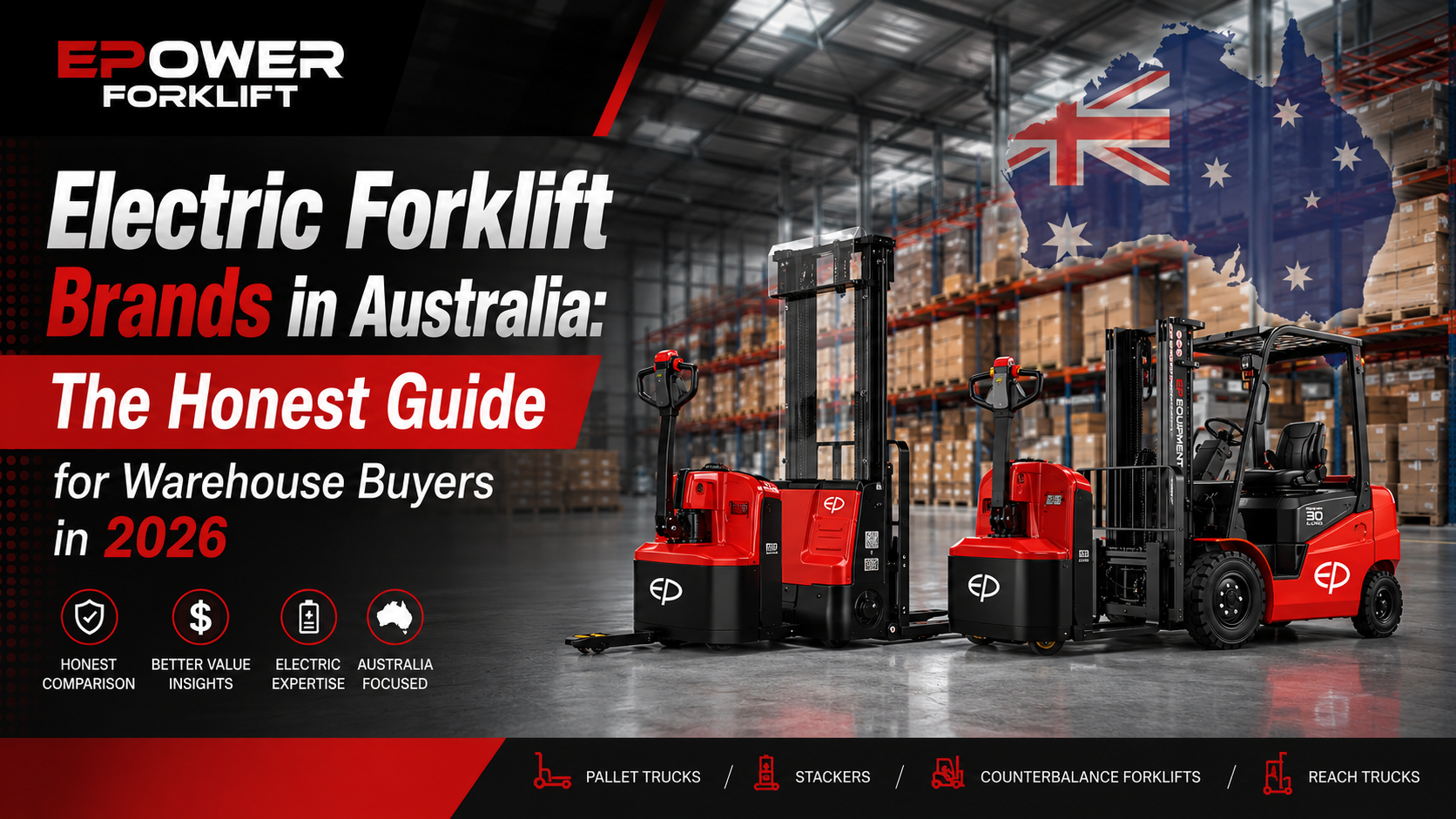 Top 5+ Electric Forklift Brands in Australia For Warehouses