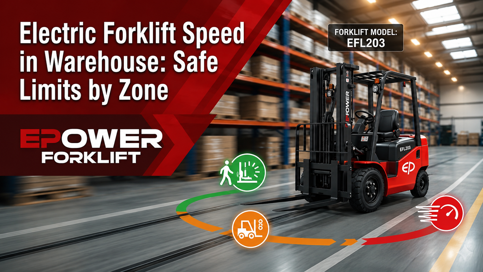 Electric Forklift Speed in Warehouse: Safe Limits by Zone