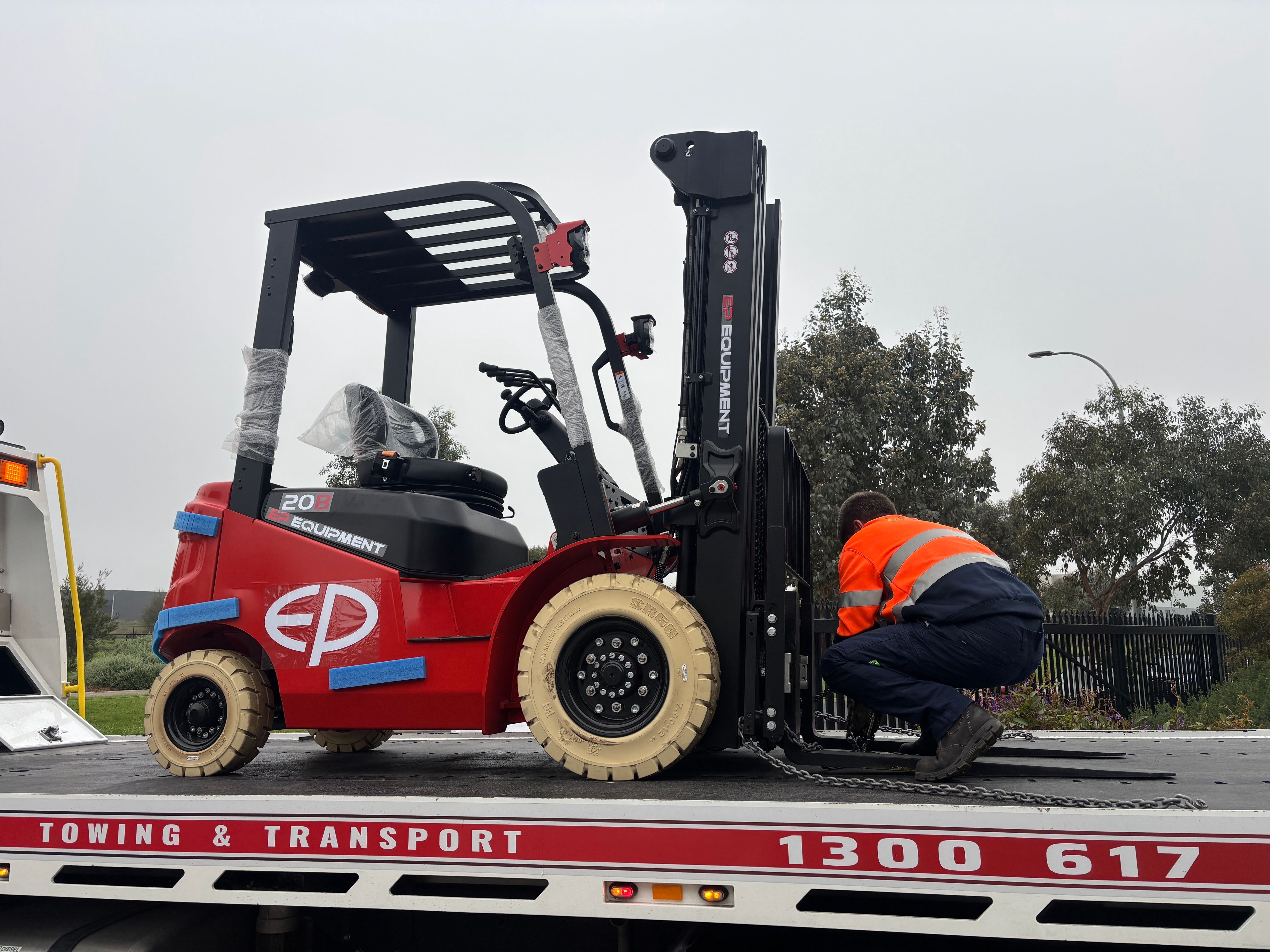 Ep Forklift Delivery