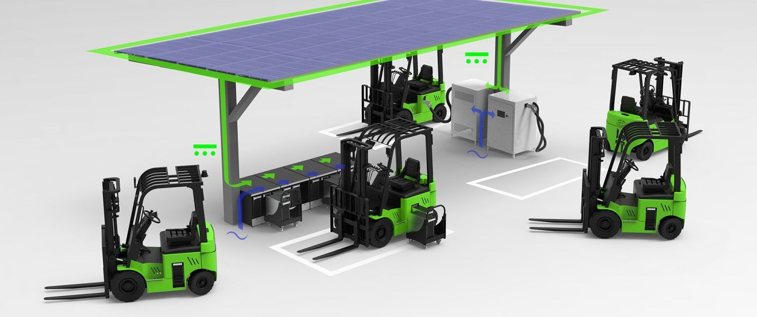 Ep Forklift Charging in Extreme Temperatures