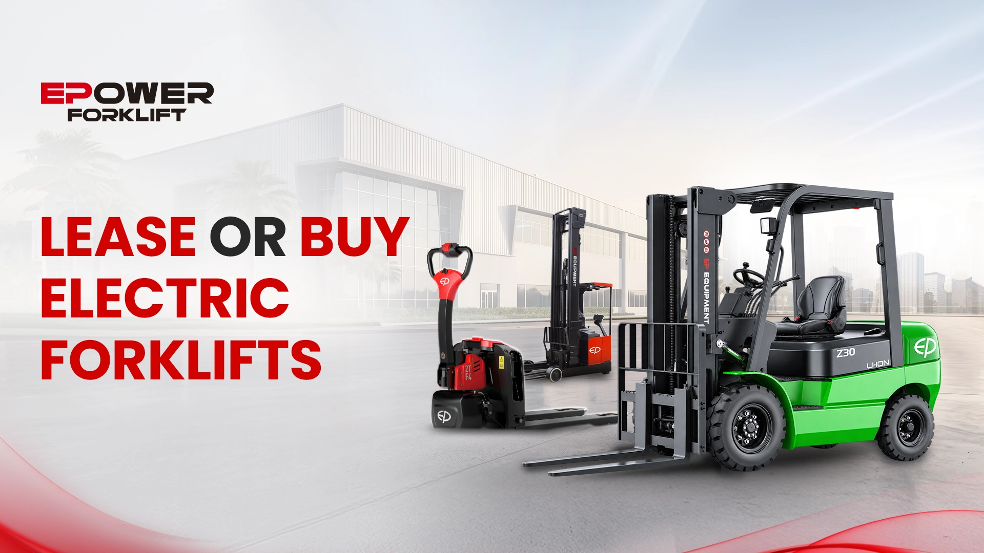 Lease, Buy or Rent an Electric Forklift? Cost and Contract Comparison