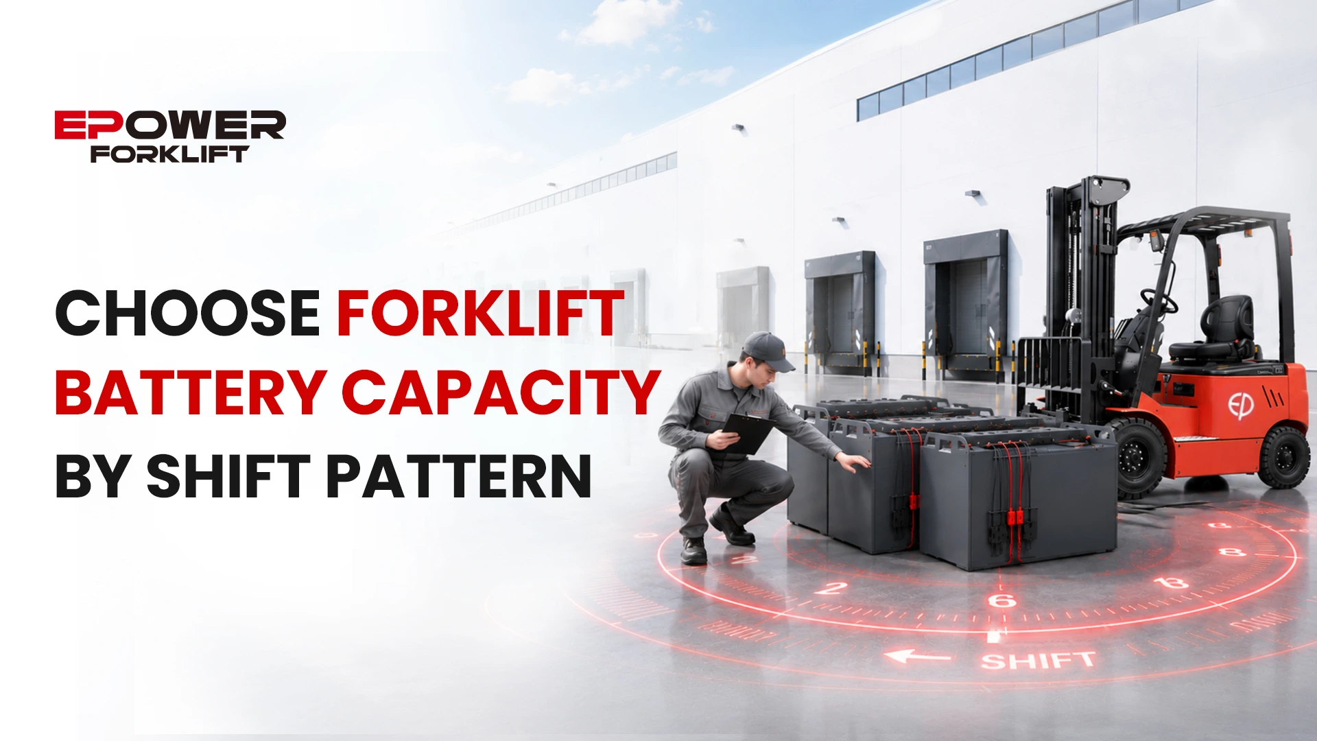 Forklift Battery Sizing by Shift Pattern: Single, Double and 24/7 Shifts