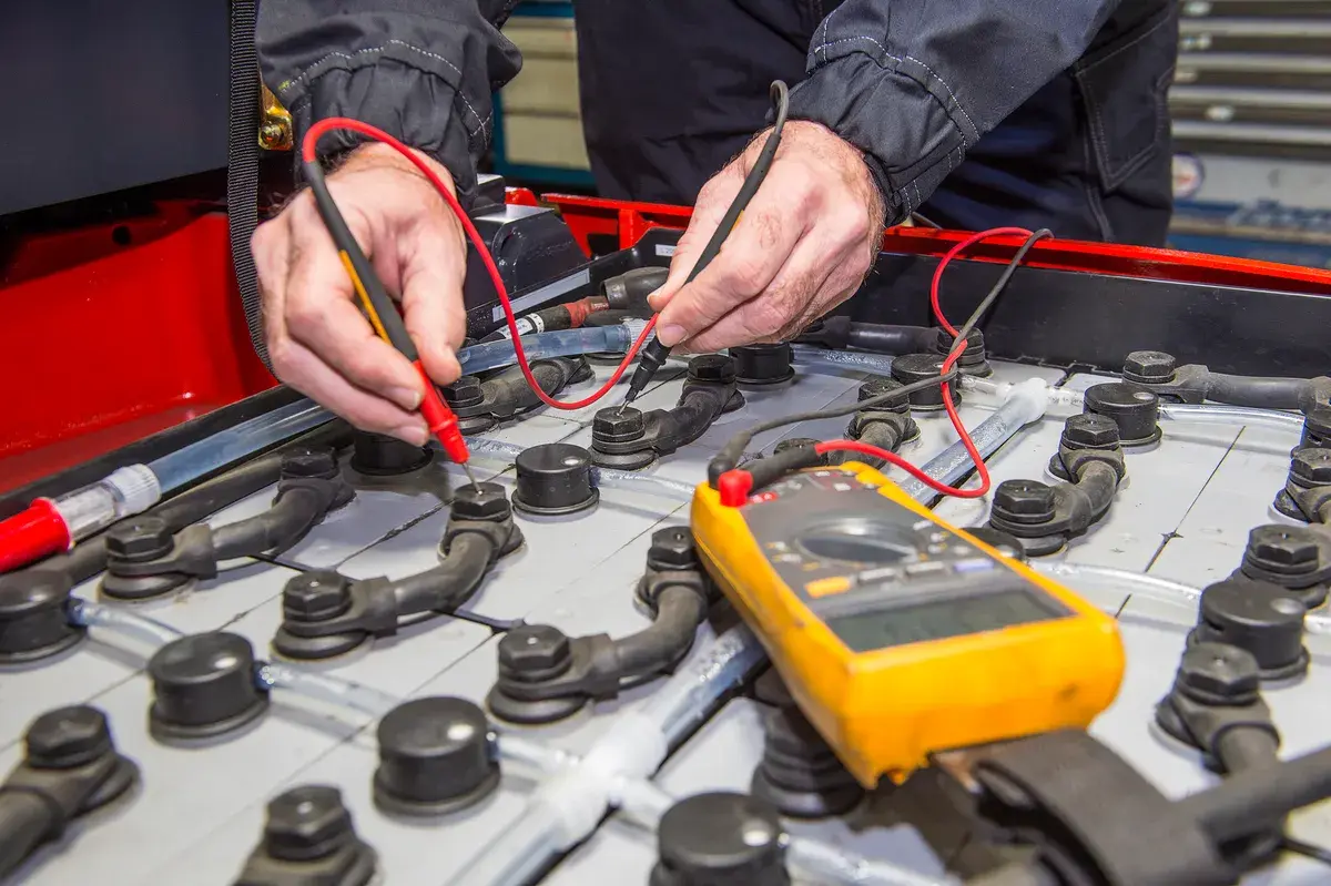 Verify Forklift Battery Condition