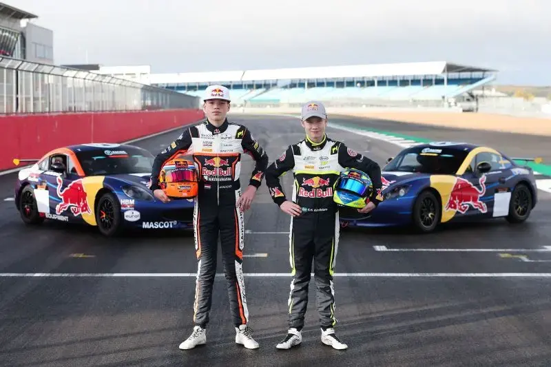  EP Equipment Partners with Red Bull Junior Driver Rocco Coronel