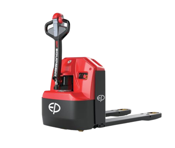 Rear-right view of WPL202 2.0T lithium electric pedestrian pallet truck by EP Equipment